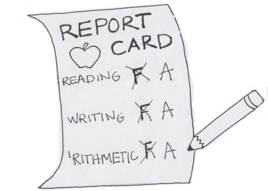 Fix that report card.